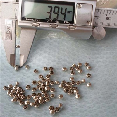 T010 Mushrooms Semicircle Rivets(iron/brass) 4x3mm 1000pcs/bag