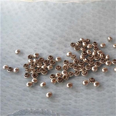 T010 Mushrooms Semicircle Rivets(iron/brass) 4x3mm 1000pcs/bag