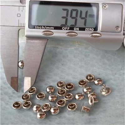 T012 Custom Domed Rivets(iron/brass) 6x4mm 1000pcs/bag