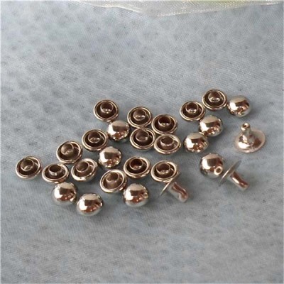 T012 Custom Domed Rivets(iron/brass) 6x4mm 1000pcs/bag
