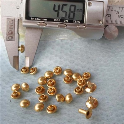 T013 Dome Rivets(iron/brass) 7x5mm 1000pcs/bag