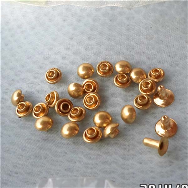 T013 Dome Rivets(iron/brass) 7x5mm 1000pcs/bag