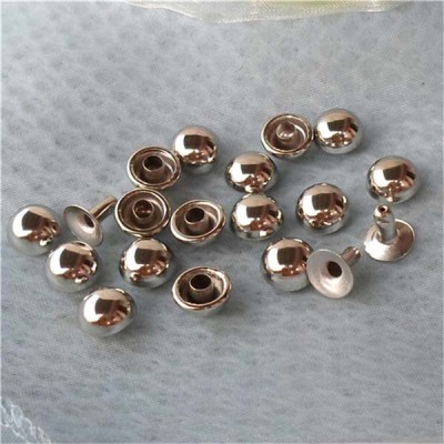 T015 Dome Rivets(iron/brass) 9x5.5mm 1000pcs/bag