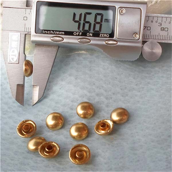 T016 Dome Rivets(iron/brass) 10x5mm 1000pcs/bag