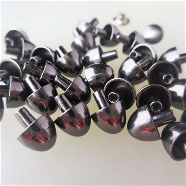 X0710 Dome Alloy Rivets 7x10mm 1000pcs/bag