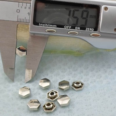 K262 Flat Alloy Rivets 8.5x4mm  1000pcs/bag