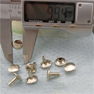 T032 Flat Rivets(iron/brass) 10mm 1000pcs/bag