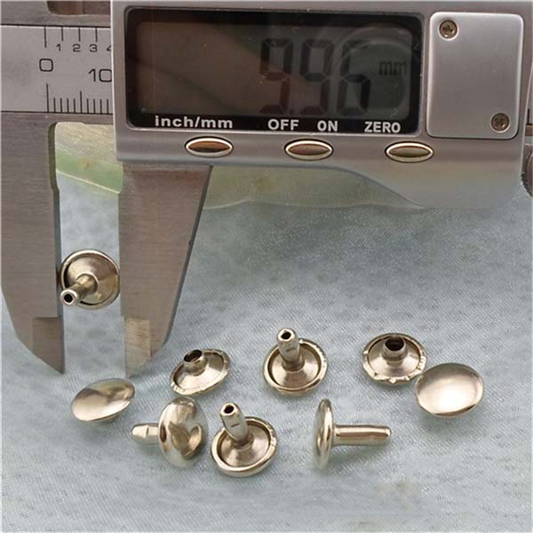 T032 Flat Rivets(iron/brass) 10mm 1000pcs/bag