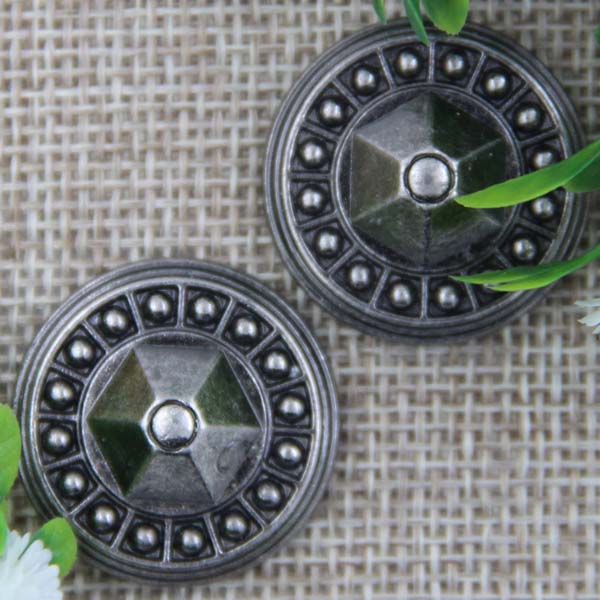 G015 Convex Flower Rivet 25mm 100pcs/bag