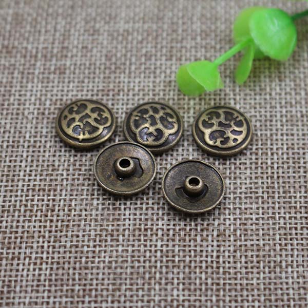 G054 Leopard Print Rivet 15mm,12mm 100pcs/bag