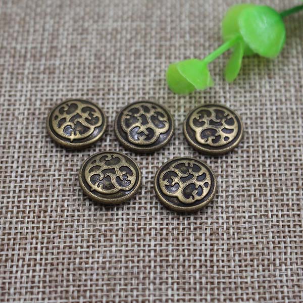 G054 Leopard Print Rivet 15mm,12mm 100pcs/bag