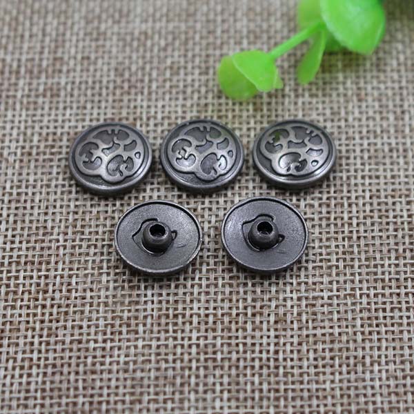 G054 Leopard Print Rivet 15mm,12mm 100pcs/bag