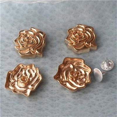 K172 Flowers Alloy Rivets 20x4mm 100pcs/bag
