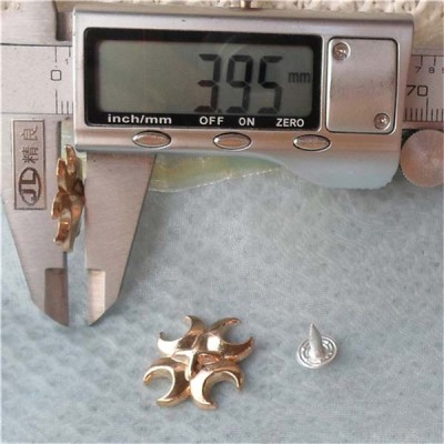 K173 Flowers Alloy Rivets 21x4mm 100pcs/bag