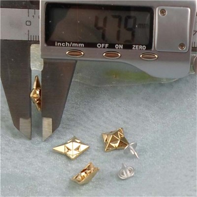 K182 Flowers Alloy Rivets 13x5mm 100pcs/bag