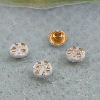 K239 Flowers Alloy Rivets 8x4.5mm  1000pcs/bag