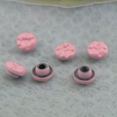 K240 Flowers Alloy Rivets 8x4mm  1000pcs/bag