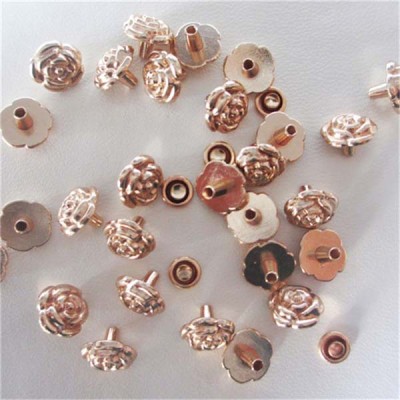 X9505 Flowers Alloy Rivets 9.5x5mm 100pcs/bag