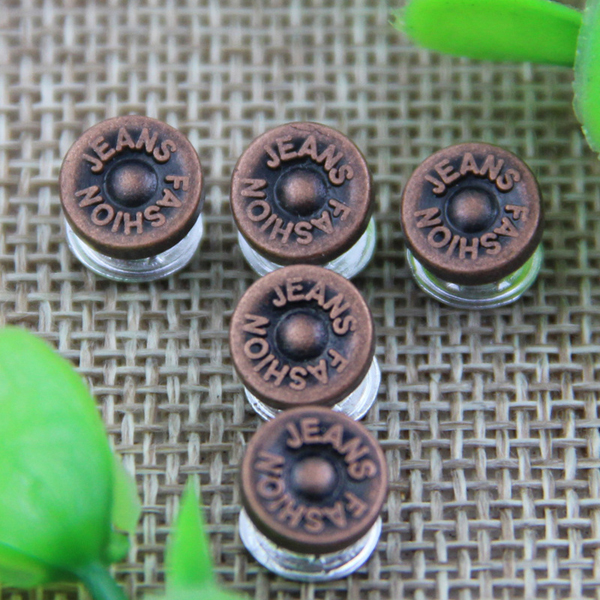 G107 Customized Denim Jean Rivet Buttons 8mm 1000pcs/bag