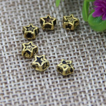 G108 Small Pentagram Customized Denim Jean Button Rivets 5mm 1000pcs/bag