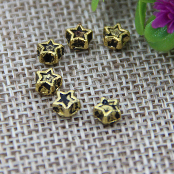 G108 Small Pentagram Customized Denim Jean Button Rivets 5mm 1000pcs/bag