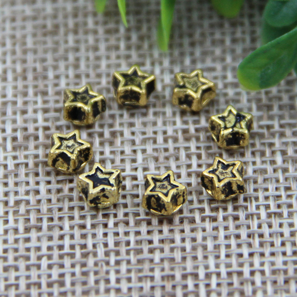 G108 Small Pentagram Customized Denim Jean Button Rivets 5mm 1000pcs/bag
