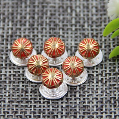 G110 Pumpkin Customized Denim Jean Buttons 5mm 1000pcs/bag