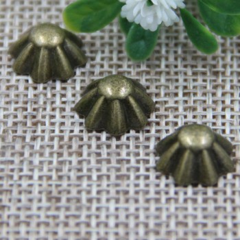 G124 Straw Hat Decorative Denim Button Rivets 10mm 1000pcs/bag