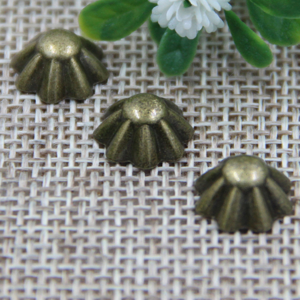 G124 Straw Hat Decorative Denim Button Rivets 10mm 1000pcs/bag