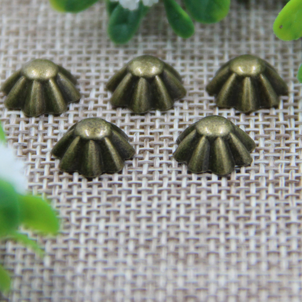 G124 Straw Hat Decorative Denim Button Rivets 10mm 1000pcs/bag