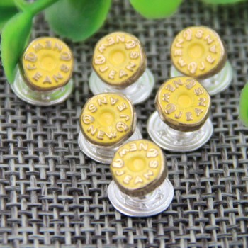 G129 Concave English Garment Denim Rivets 7mm 1000pcs/bag
