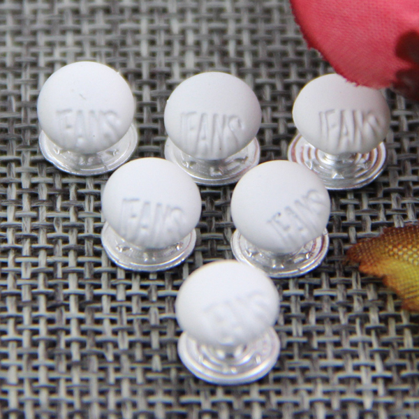 G132 Dome Denim jeans Button Rivets 8mm 1000pcs/bag