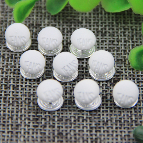 G132 Dome Denim jeans Button Rivets 8mm 1000pcs/bag