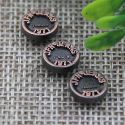 G138 Metal Customized Demin Buttons 9mm 1000pcs/bag