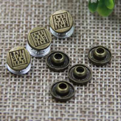 G158 Alloy China Demin Jeans Buttons 8mm 1000pcs/bag