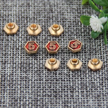 G160 Number 5 China Jeans Button Rivets 7mm 1000pcs/bag