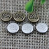G167 Brass Logo Design Rivet Buttons 9.5mm 1000pcs/bag