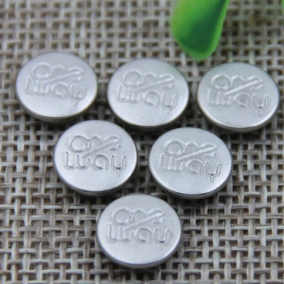 G167 Brass Logo Design Rivet Buttons 9.5mm 1000pcs/bag