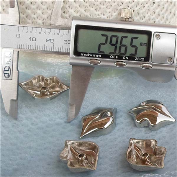 K051 Mouth Alloy Rivets 30x20mm 100pcs/bag