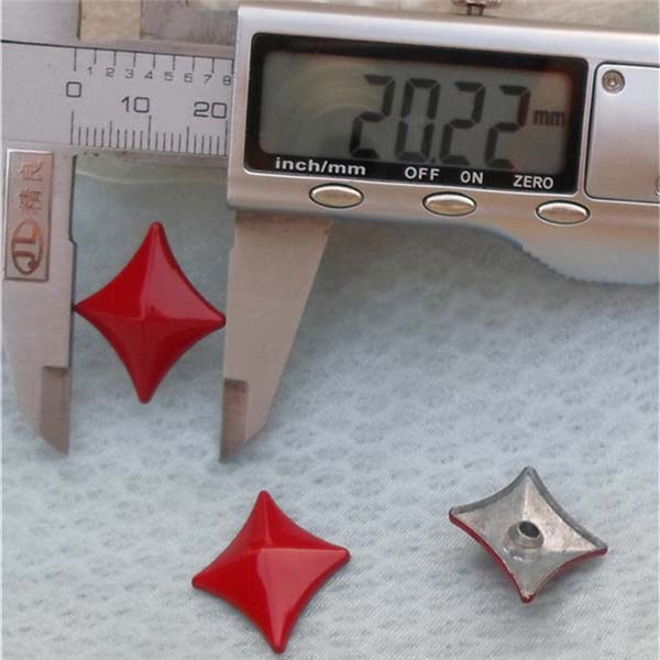 K144 Poker Alloy Rivets 20x25mm 100pcs/bag