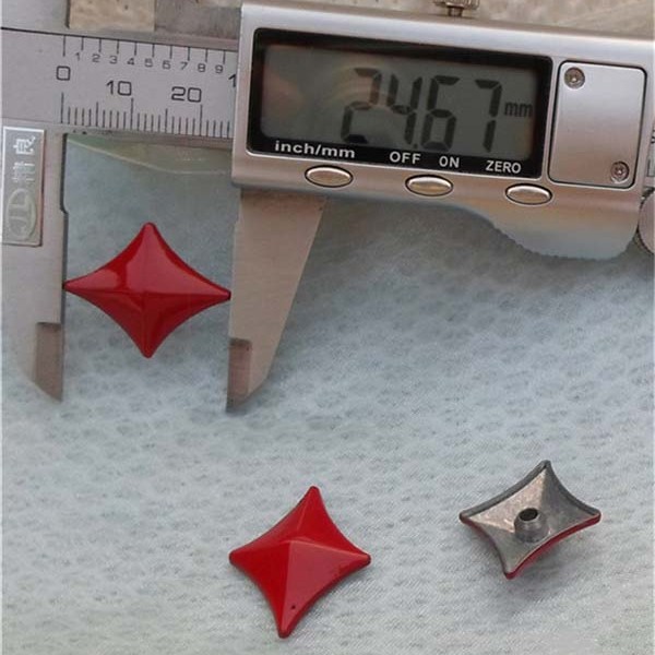 K144 Poker Alloy Rivets 20x25mm 100pcs/bag