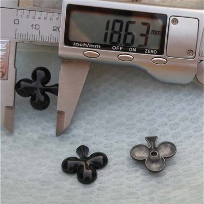 K1918 Poker Alloy Rivets 19.5x19mm 100pcs/bag