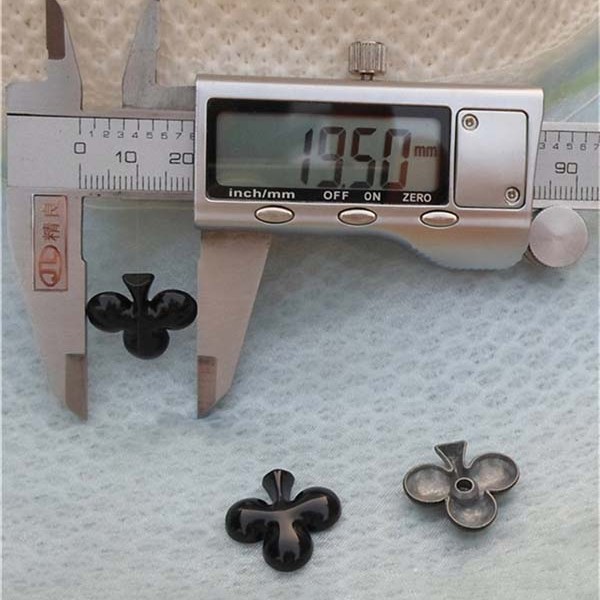 K1918 Poker Alloy Rivets 19.5x19mm 100pcs/bag