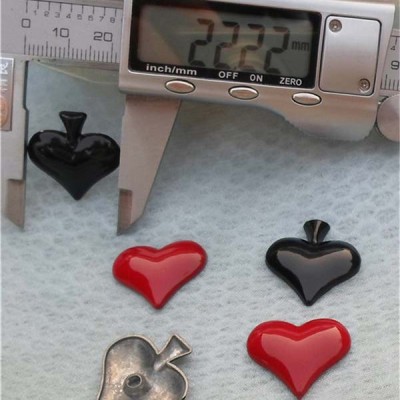 K2218 Poker Alloy Rivets 22x19mm 100pcs/bag