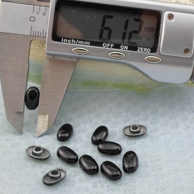 K265 Oval Alloy Rivets 10x6mm  1000pcs/bag