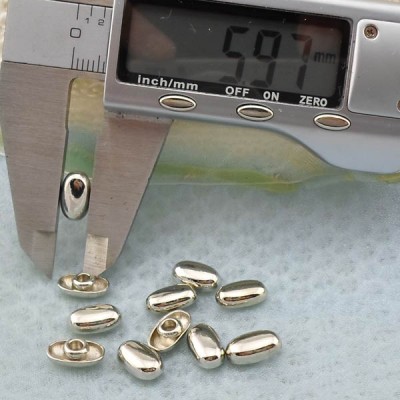 K265 Oval Alloy Rivets 10x6mm  1000pcs/bag