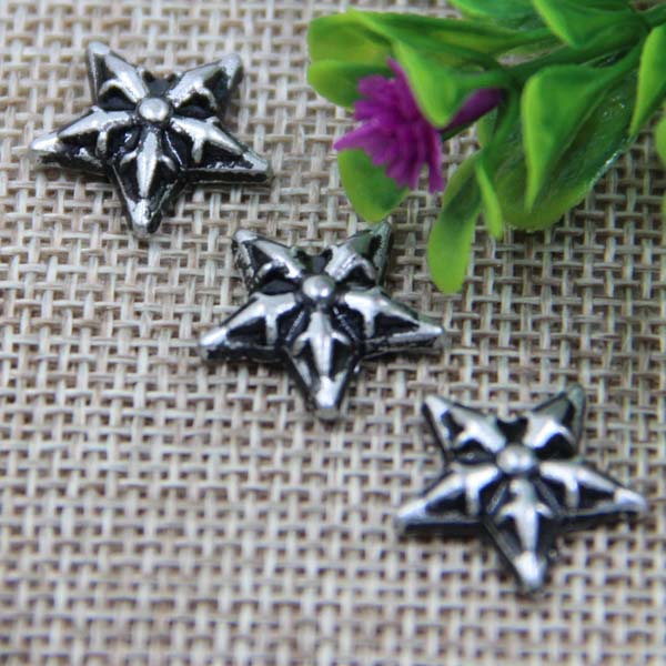 G013 Pentagram Flower Rivet 16mm 100pcs/bag