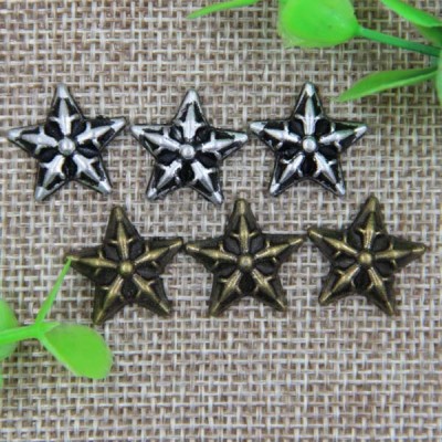 G013 Pentagram Flower Rivet 16mm 100pcs/bag