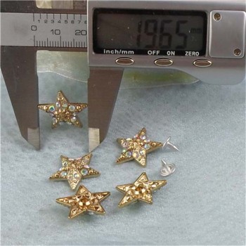 K159 Pentagram Alloy Rivets 20x5mm 100pcs/bag