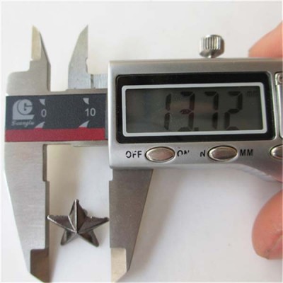 X1403 Pentagram Alloy Rivets 14x3mm 100pcs/bag